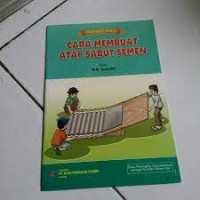 Cara Membuat Atap Sabut Semen