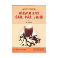 Membuat Sari Pati Jahe