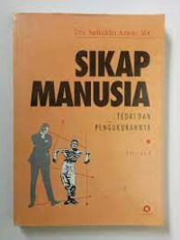 Image of Sikap Manusia Teori dan Pengukuran
