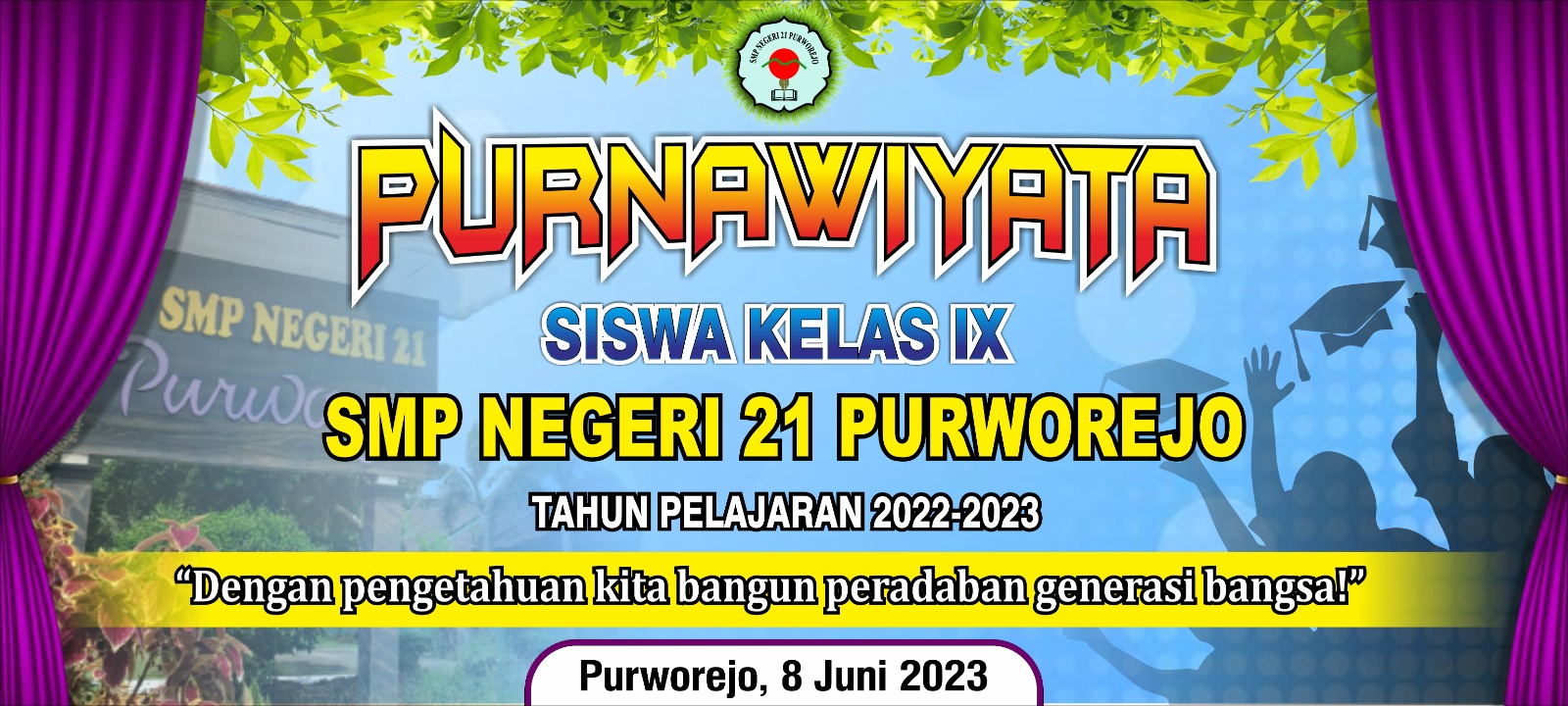Live Streaming Purnasiswa Kelas IX SMPN 21 Purworejo